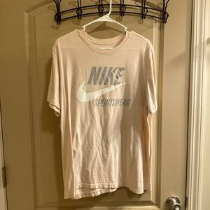 Light Pink Nike Sportswear shirt. Size Large.